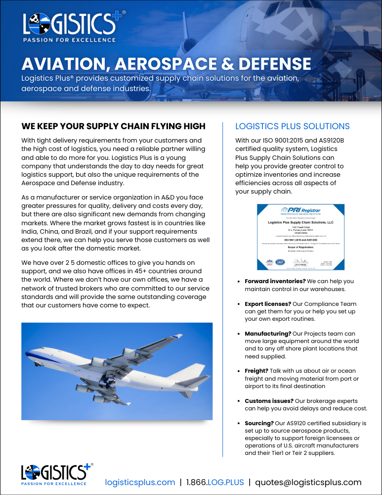 LP Aviation Aerospace Defense Flyer Thumbnail