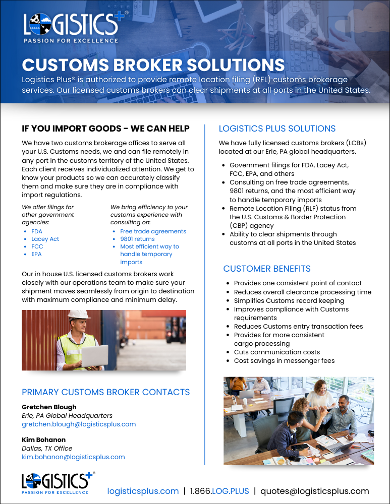 LP Customs Broker Solutions Thumbnail