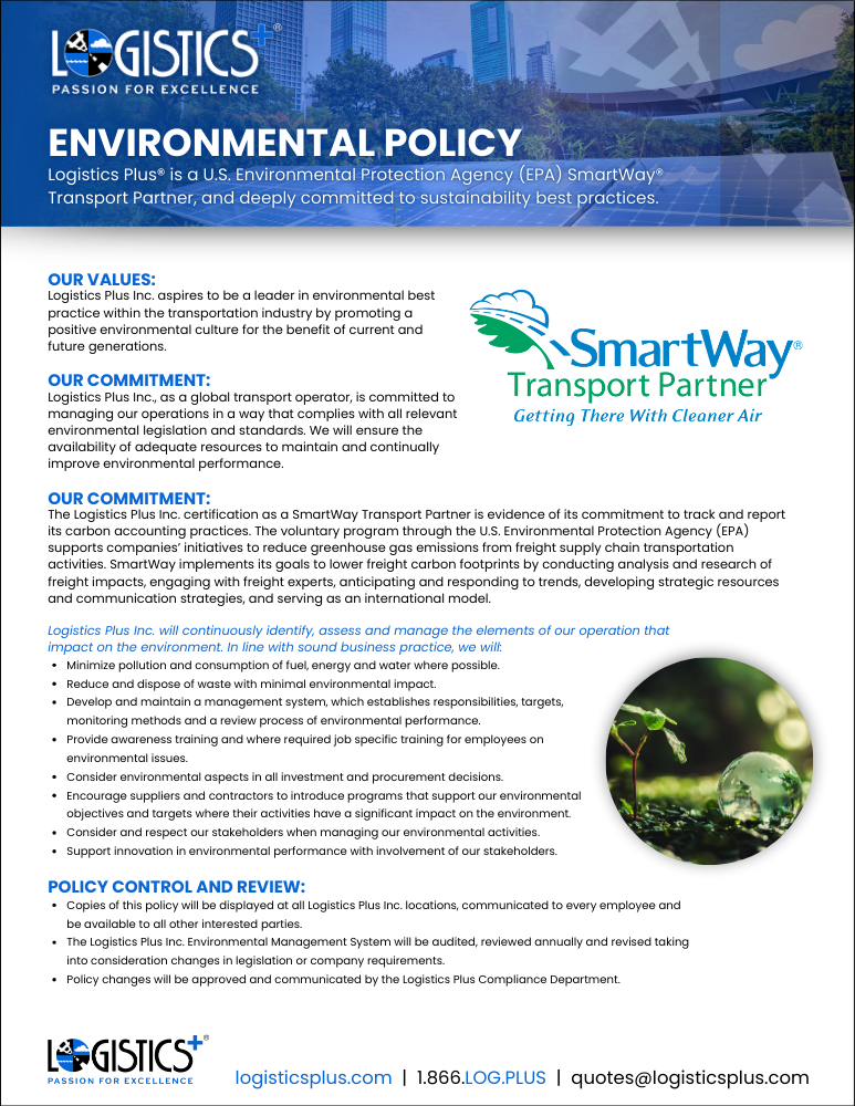 LP Environmental Policy Flyer Thumbnail