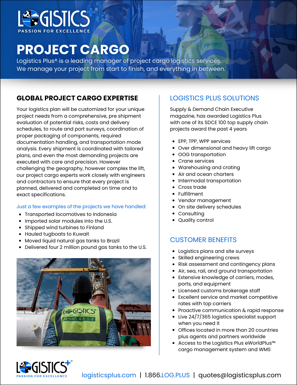 LP Project Cargo Flyer Thumbnail