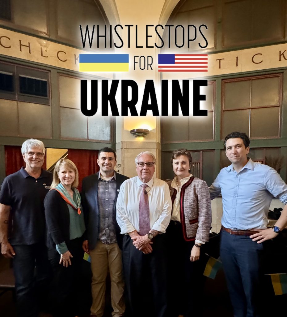 Whistlestops for Ukraine