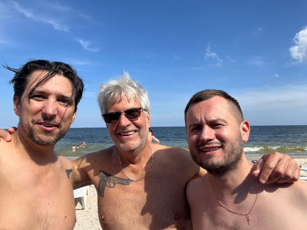 Boys at the beach