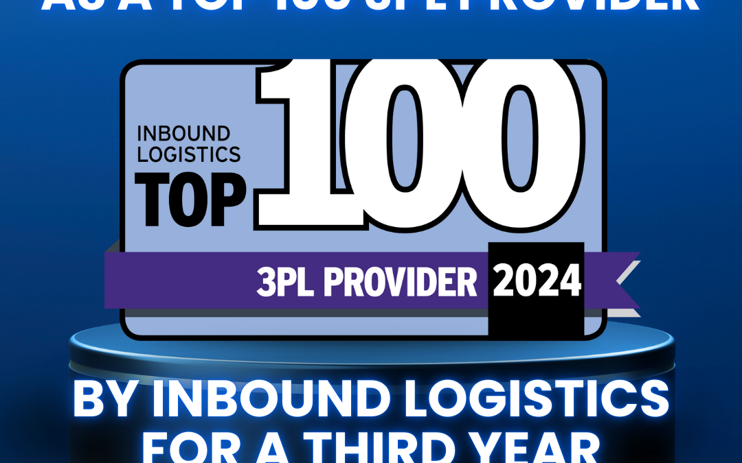 Logistics Plus Selected as a Top 100 3PL Provider by Inbound Logistics for a Third Year