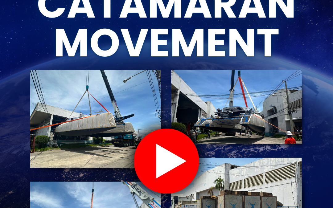 Logistics Plus Thailand Transports Catamaran (Video)