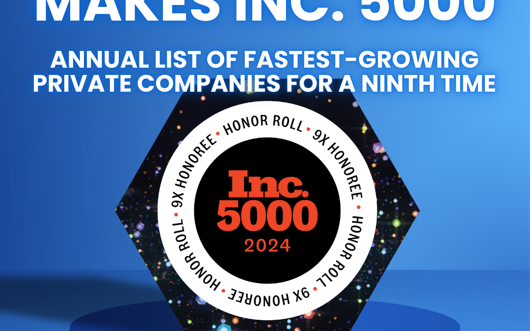 Logistics Plus Makes Inc. 5000 Annual List of Fastest-Growing Private Companies for a Ninth Time