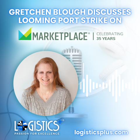 Gretchen Blough Discusses U.S. Port Strikes on Marketplace