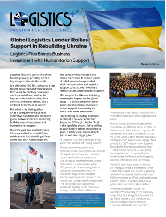 Global Logistics Leader Rallies Support in Rebuilding Ukraine thumbnail