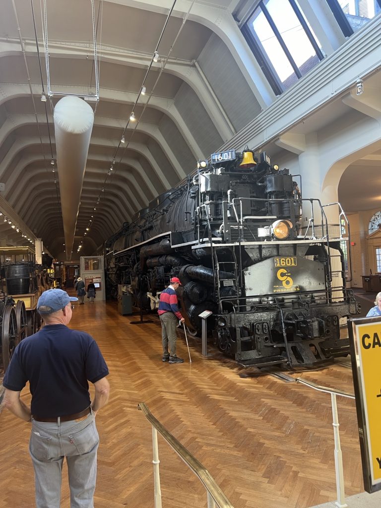 Detroit museum locomotive