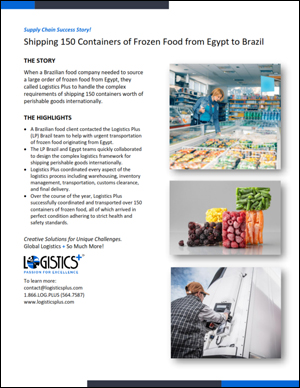 frozen food case study