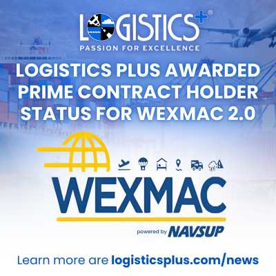 Logistics Plus Awarded Prime Contract Holder Status for WEXMAC 2.0