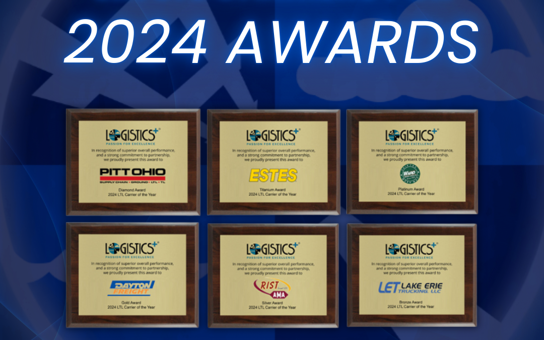 Logistics Plus Recognizes Six LTL Carriers for 2024 Awards