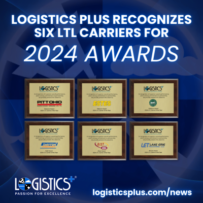 Logistics Plus Recognizes Six LTL Carriers for 2024 Awards