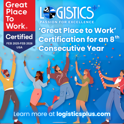 Logistics Plus Earns ‘Great Place to Work’ Certification for an Eighth Consecutive Year